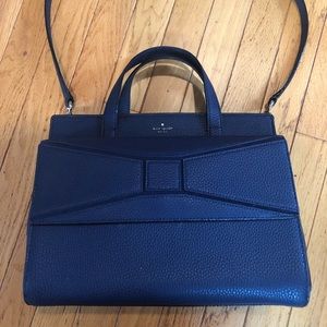 Kate spade blue bow tote bag